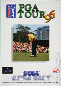 PGA Tour 96 Sega Game Gear US box art